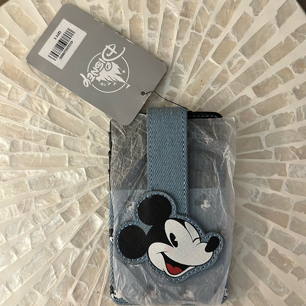 Disney Park Denim 💙Mickey Mouse Cardholder✨